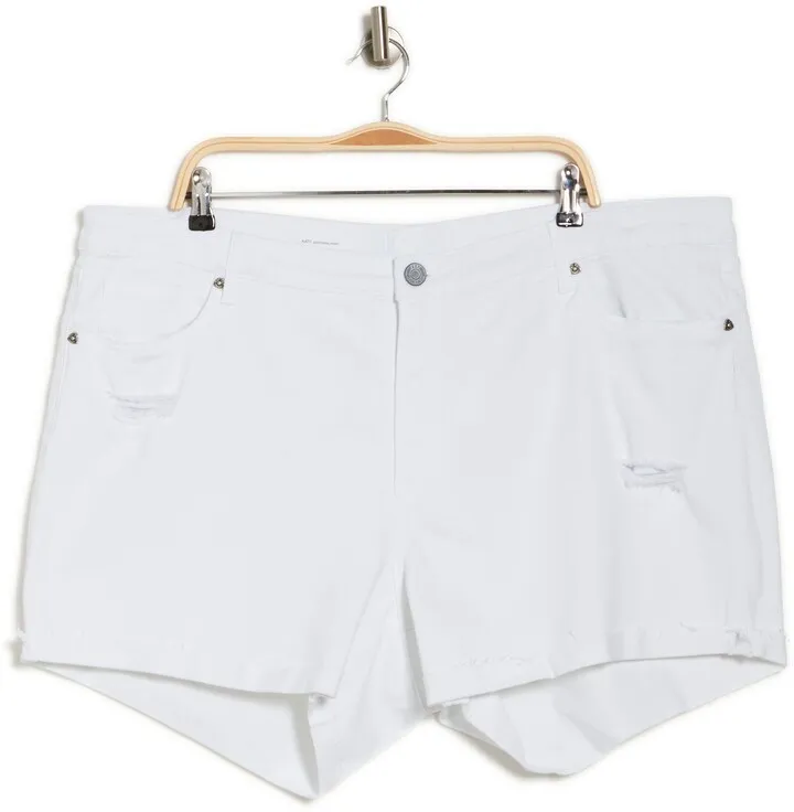 Katy Distressed Boyfriend Denim Shorts