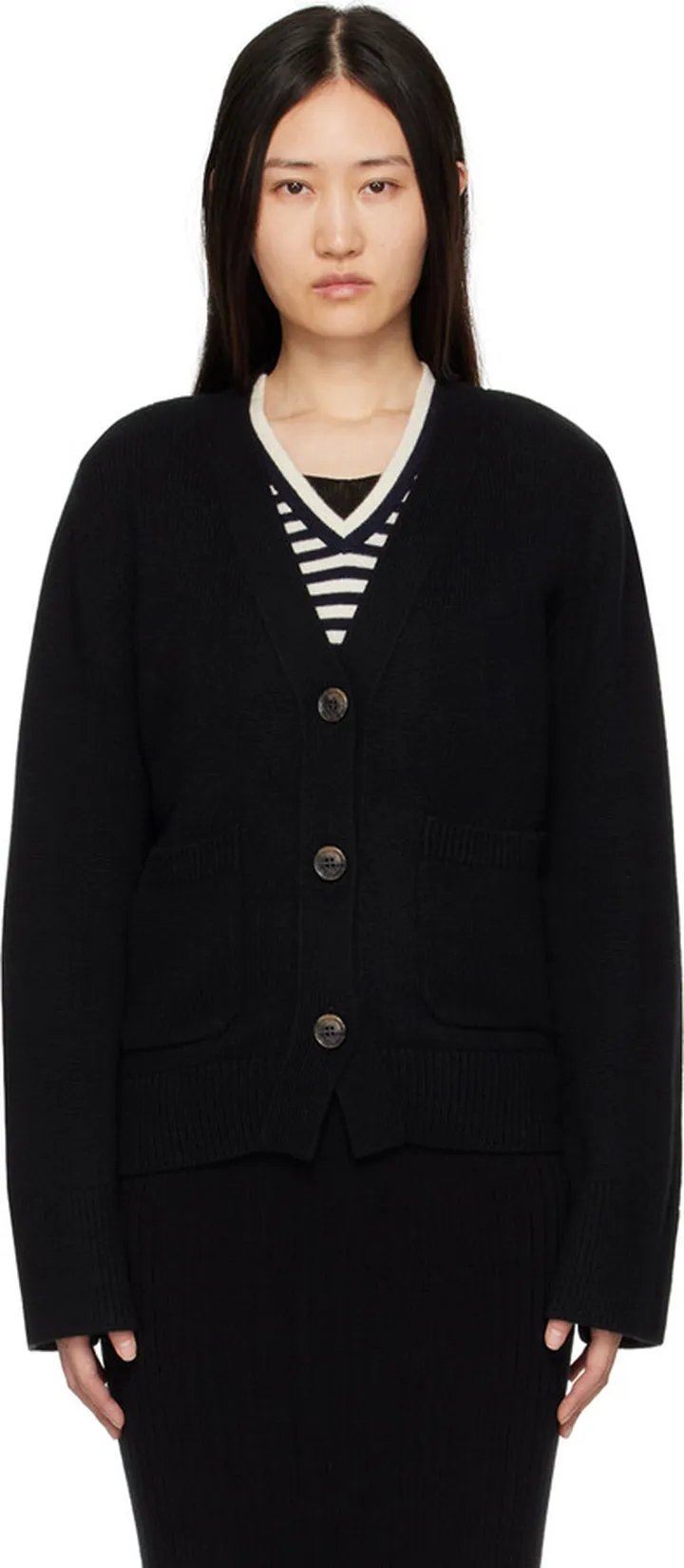 LISA YANG Black Danni Cardigan