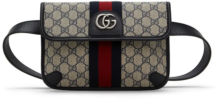 Gucci Beige Ophidia Belt Bag