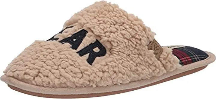 Dearfoams Men's Grampy Bear Slipper