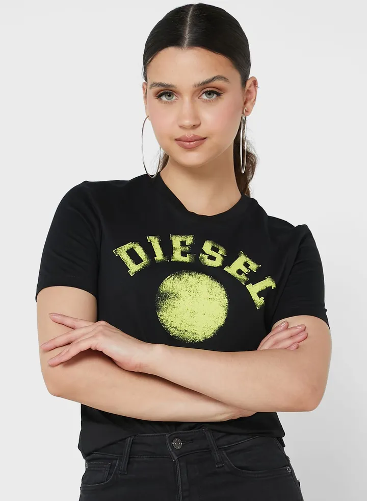 Crew Neck Logo T-Shirt