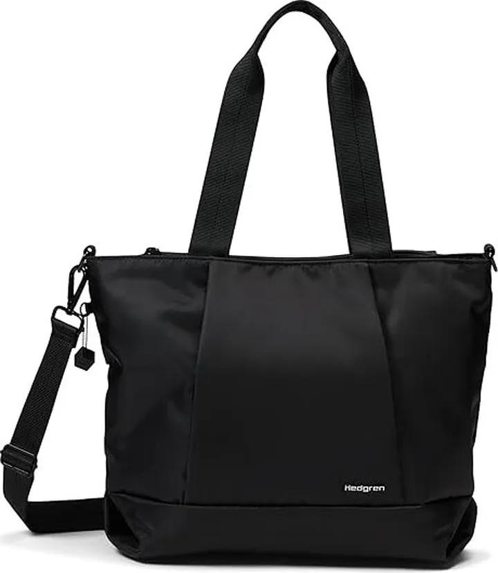Hedgren Cyra - Sustainably Made Tote (Black) Handbags