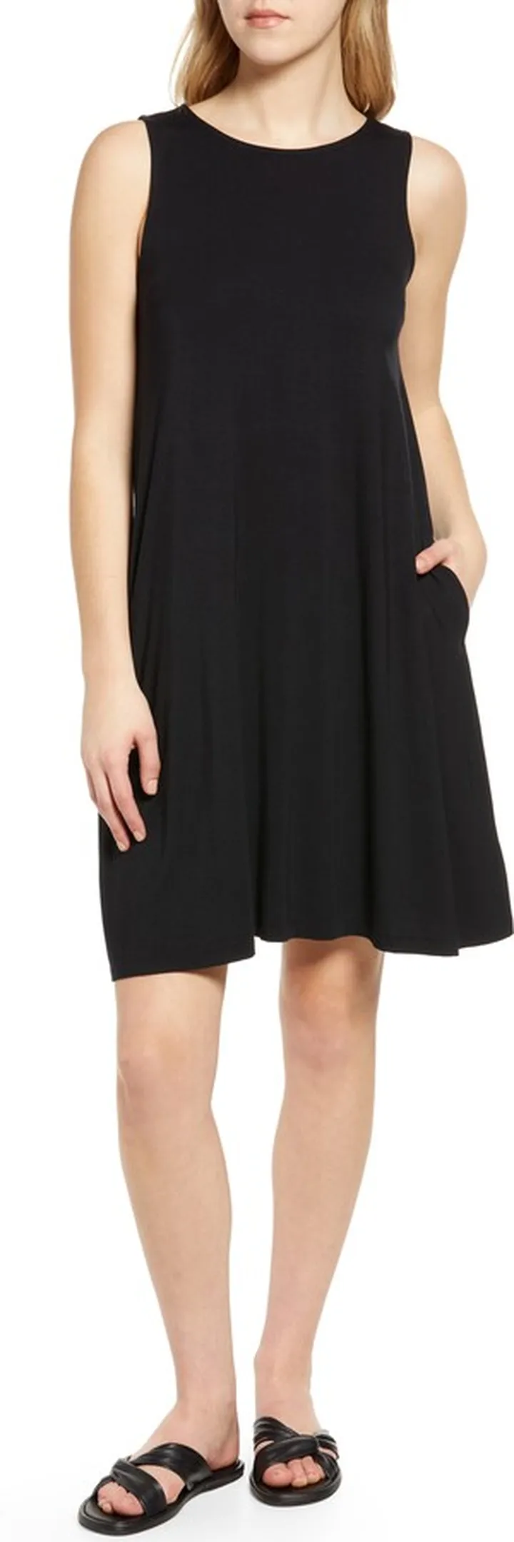 Sleeveless Swing Dress