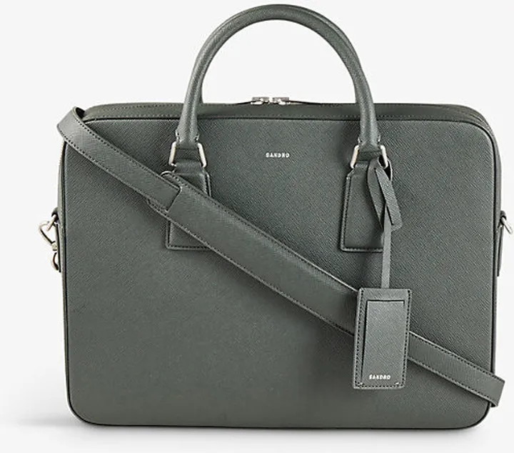 Mens Verts Downtown Large Leather Briefcase