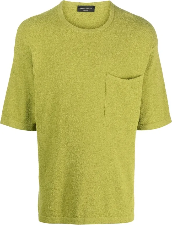 slub short sleeve T-shirt