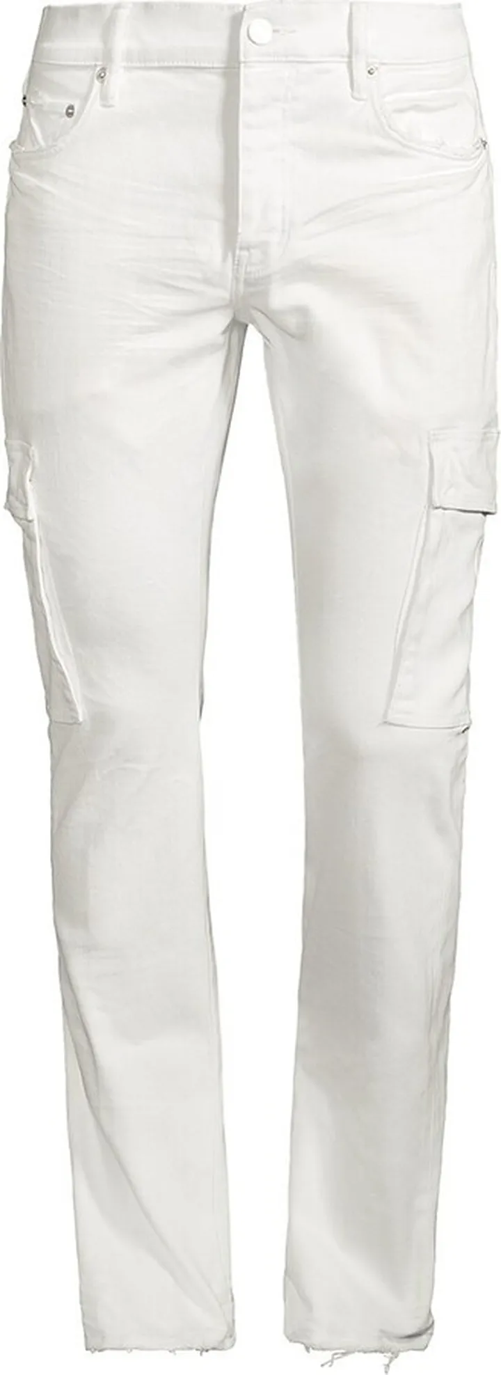 P004 Optic Cargo Flare Jeans