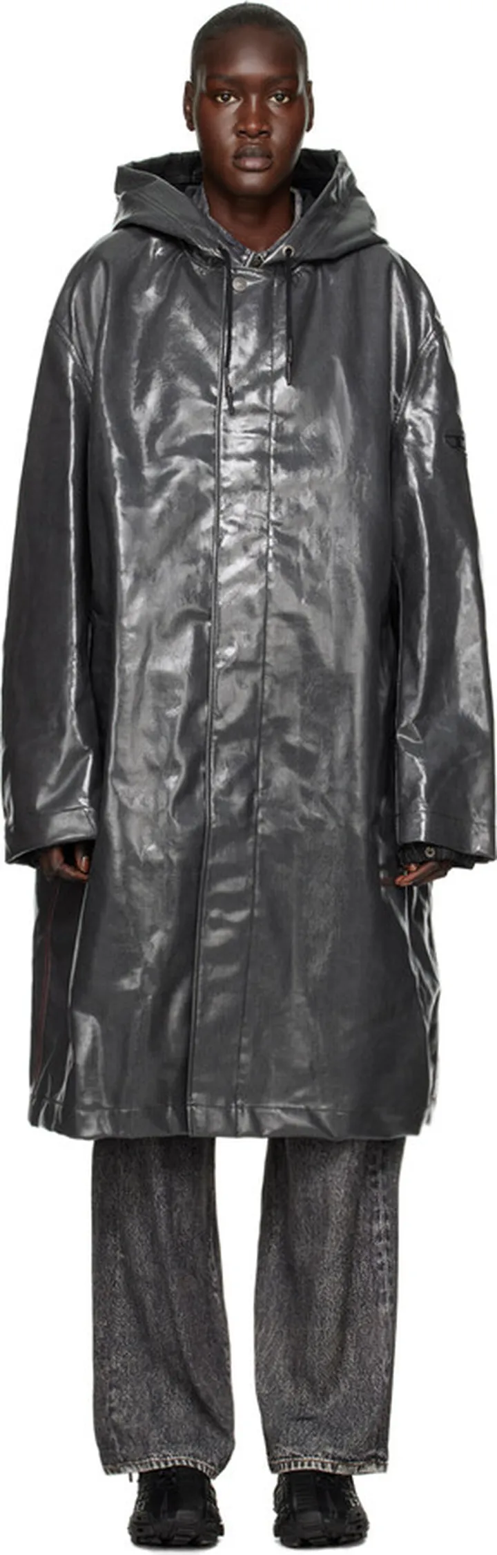 Diesel Gray D-Cot Coat