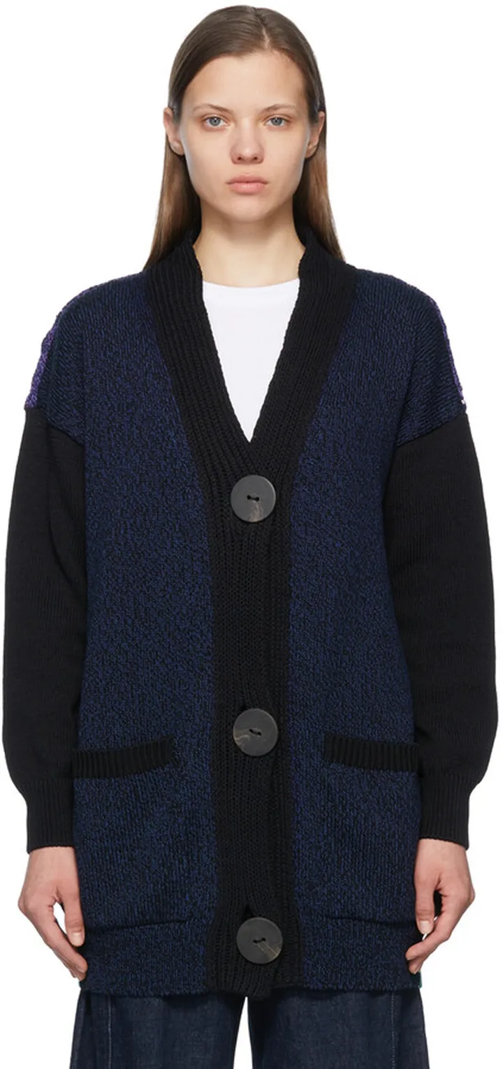 Stella McCartney Black Fantasia Landscape Cardigan
