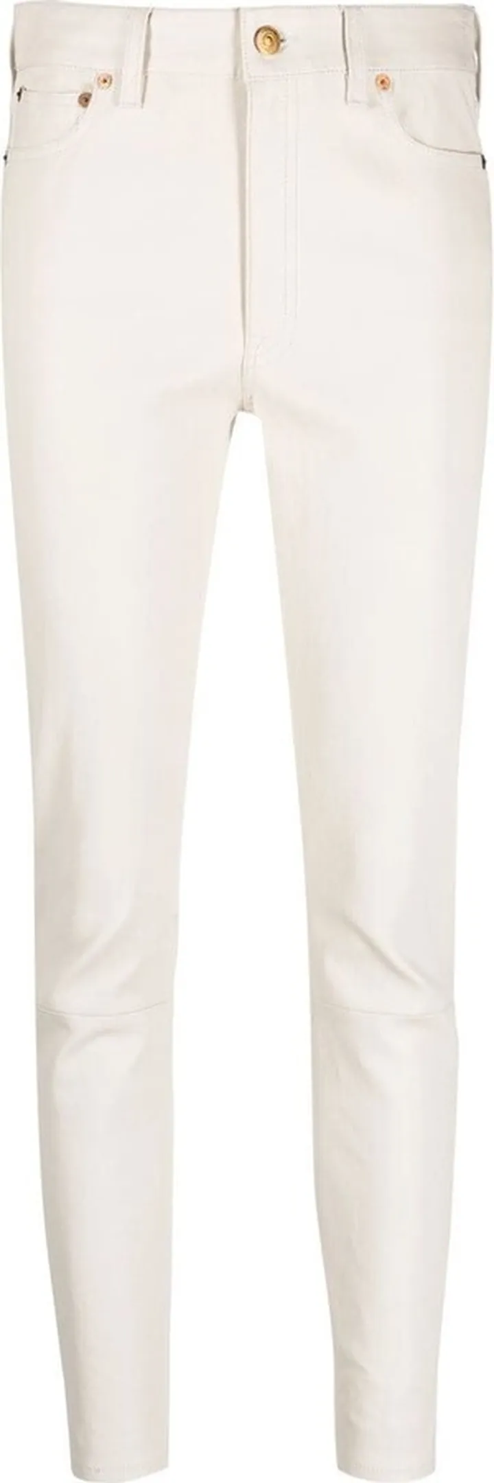 Skinny-Cut Leather Trousers