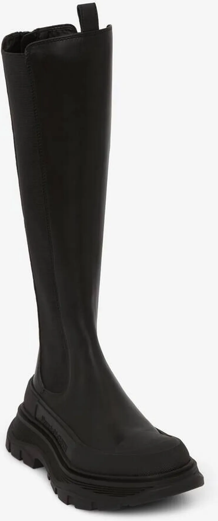 Women's Tread Slick Knee High Boot In Black