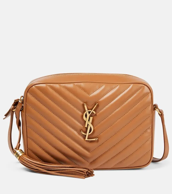 Lou leather camera bag