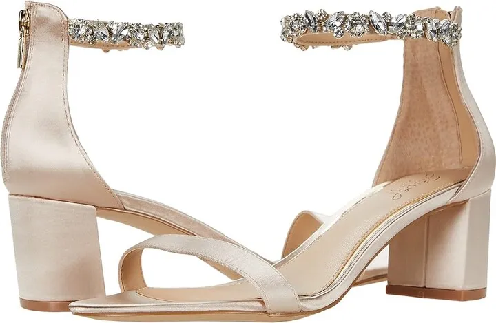 Jewel Badgley Mischka Catalina (Champagne) Women's Shoes
