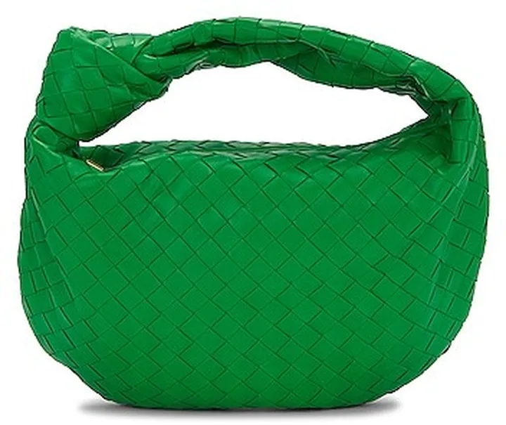 Bottega Veneta Teen Jodie Bag in Green