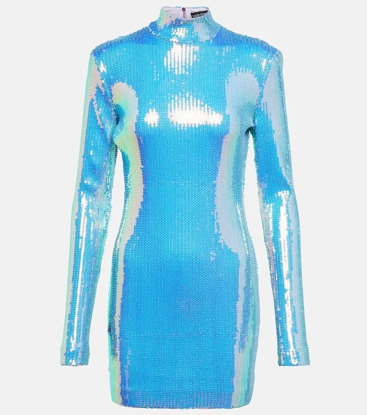 Sequined minidress