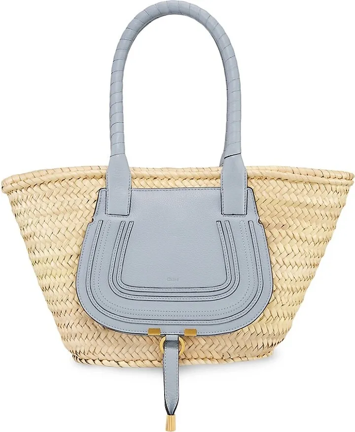 Marcie Raffia Tote