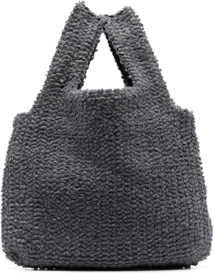 Kaia knitted tote bag