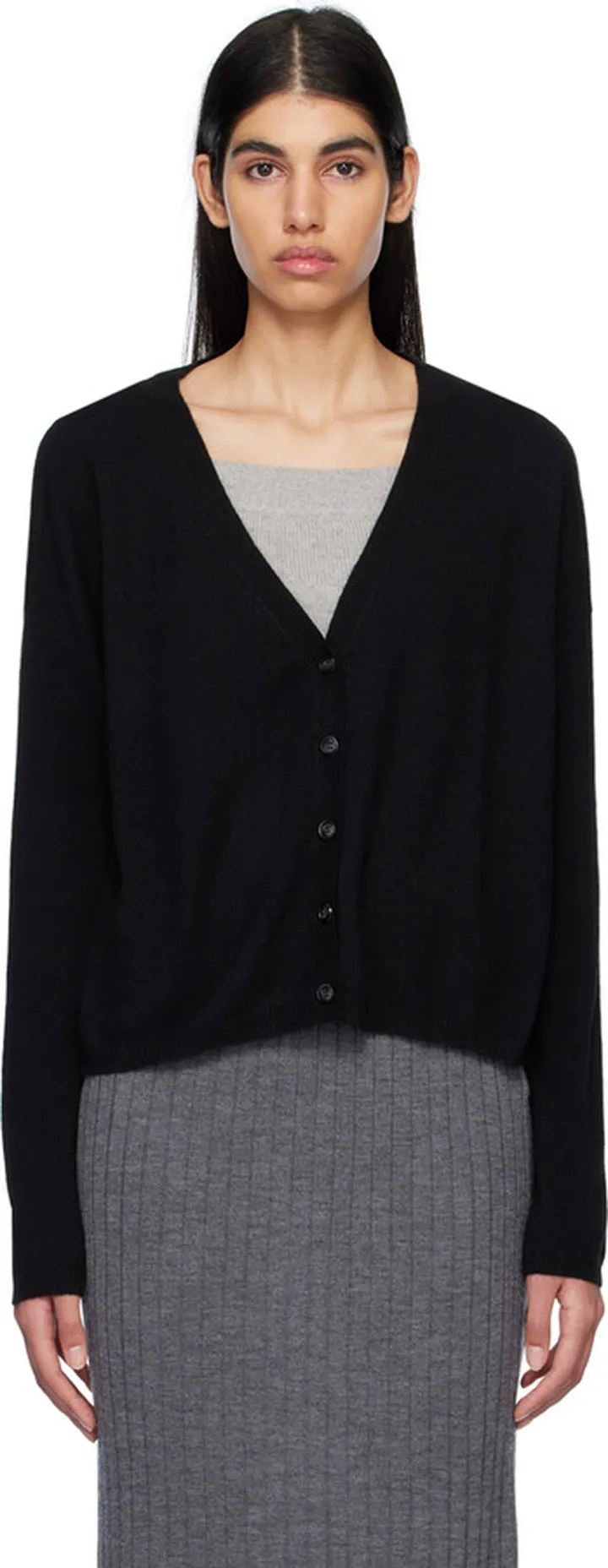 LISA YANG Black 'The Abby' Cardigan