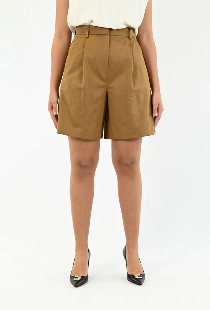 ecuba Cotton And Linen Bermuda