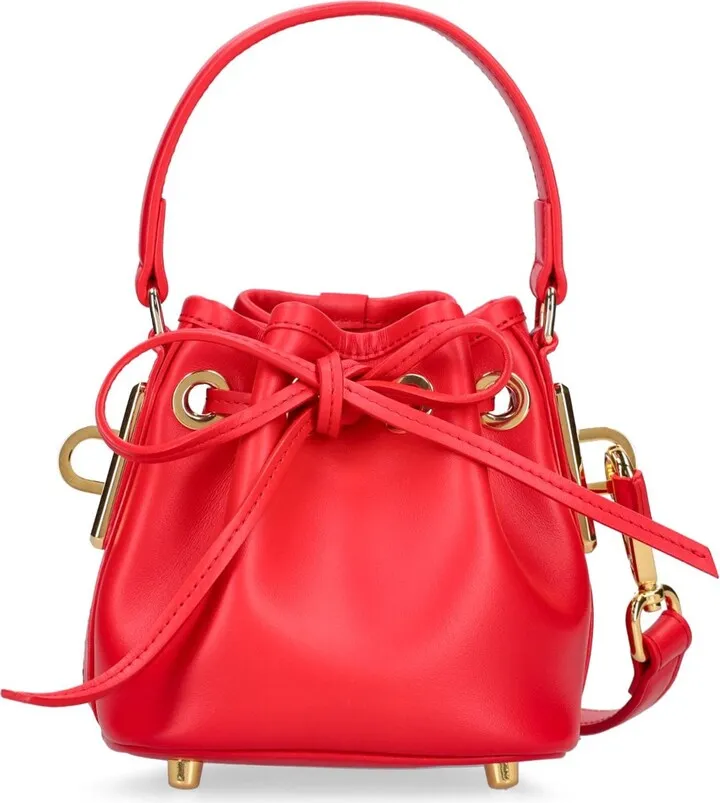 Mini BBag leather bucket bag