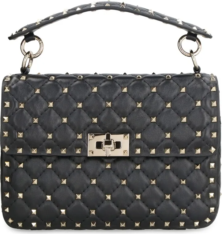 Valentino Garavani - Rockstud Spike Leather Medium Bag