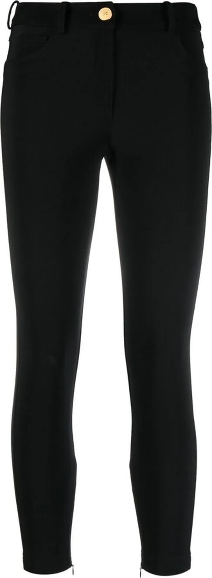 Skinny-Cut Cropped Trousers