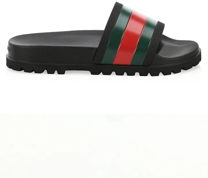 Web Slide Sandals