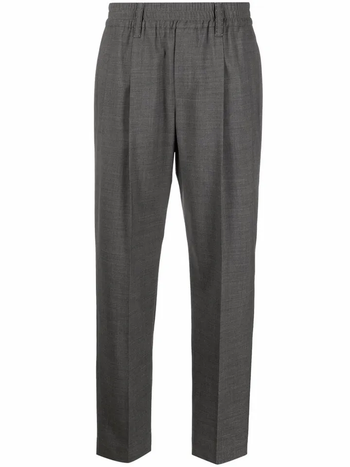 Straight-Leg Trousers