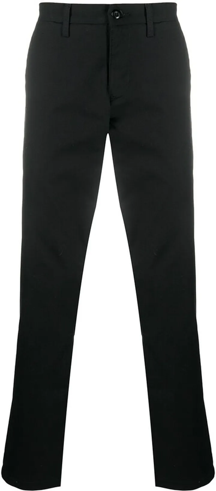 Black Straight Leg Chinos