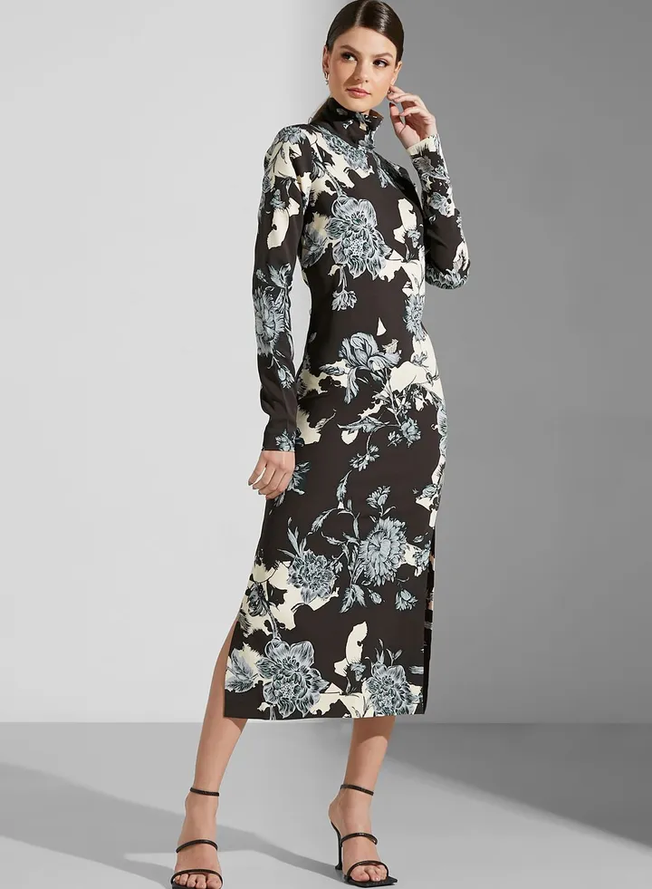 Floral Print Dress