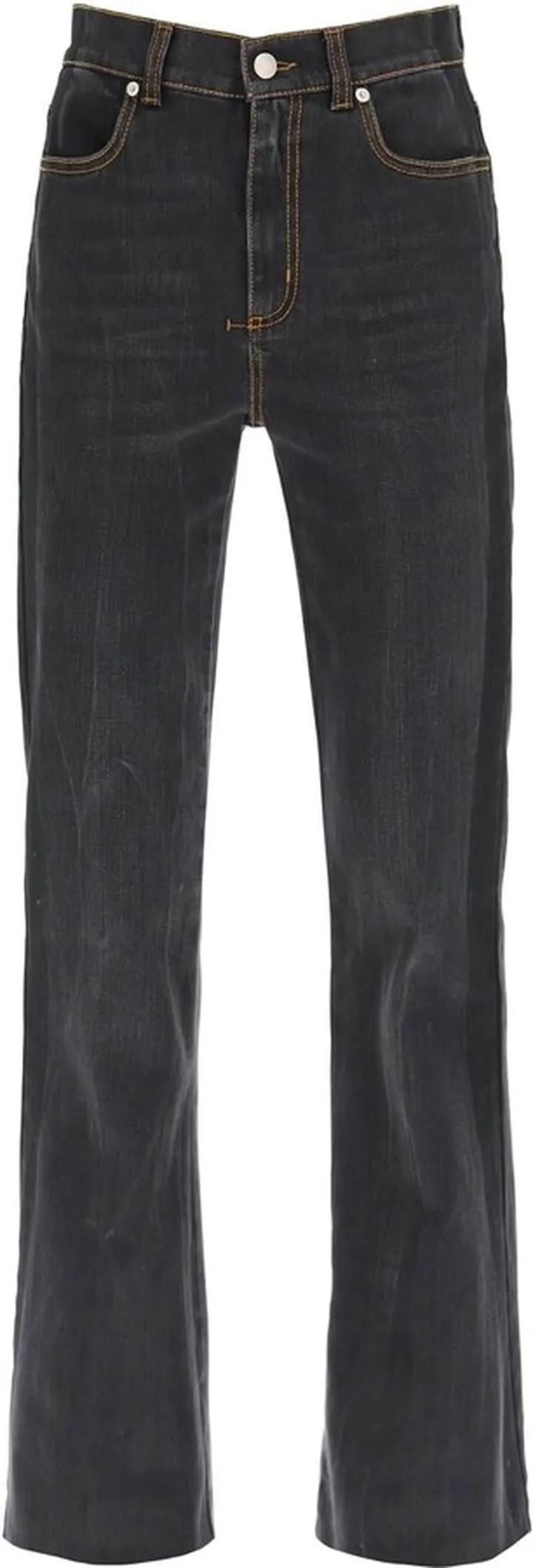 Alexander Mcqueen Bootcut Stretch Denim Jeans
