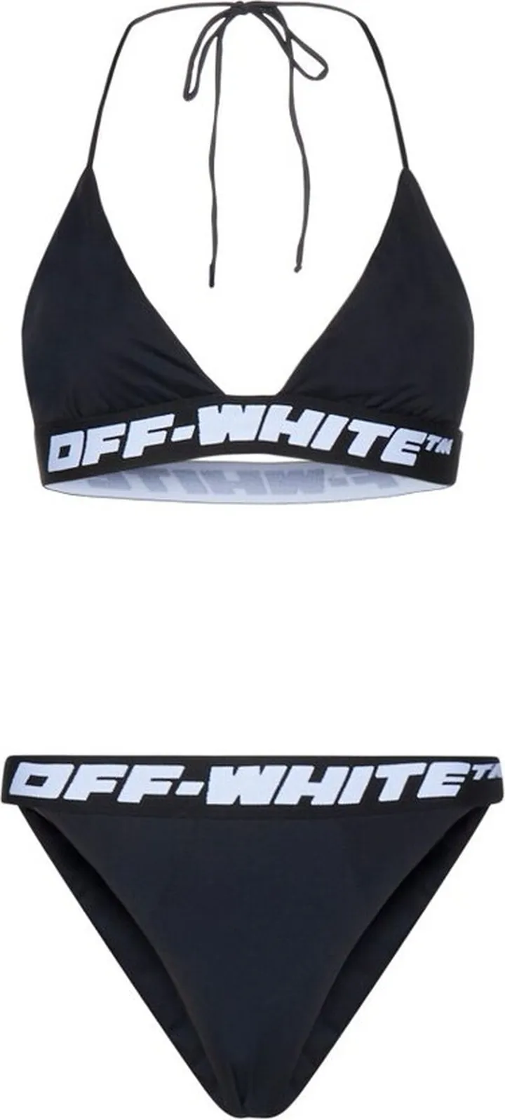 Off-White Logo Band Bikini Set
