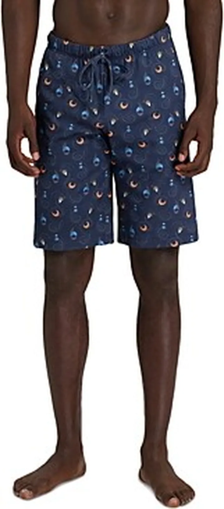 Hanro Night & Day Cotton Medallion Print Pajama Shorts