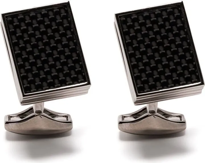 Carbon. Tarot cufflinks
