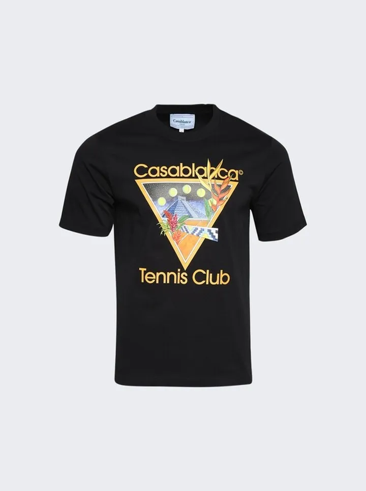 Tennis Club Icon Printed T-shirt Multicolor