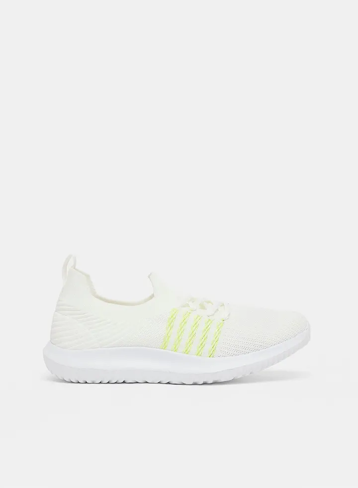 Elasticated Mesh Sneakers