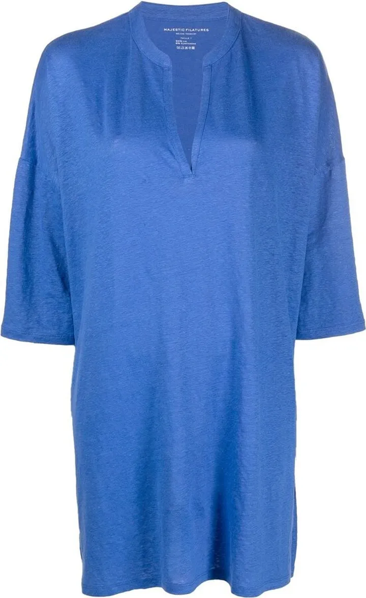 Three-Quarter Sleeve Tunic Top