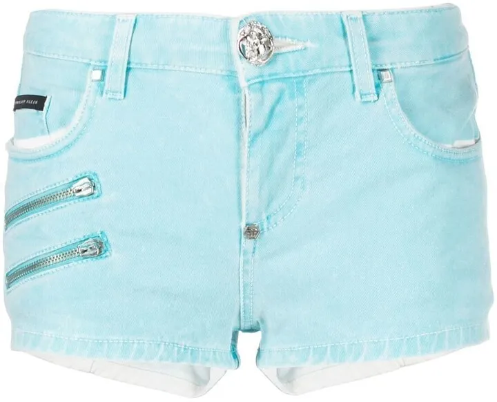 Denim Hot Pants Biker shorts