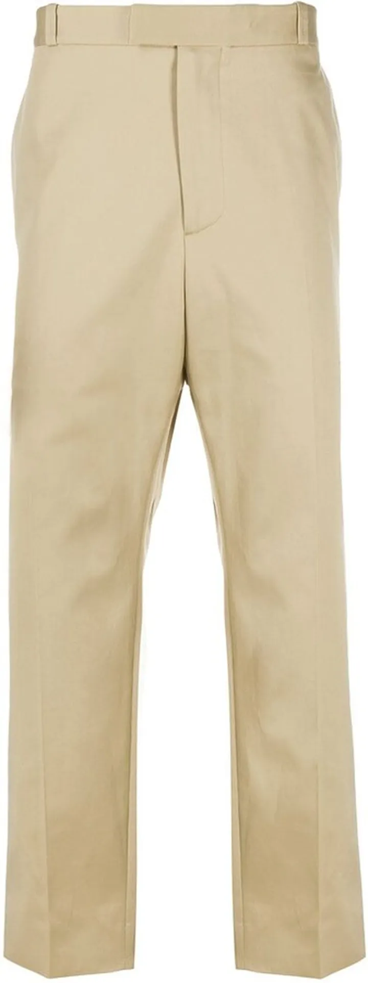 High-Rise Straight-Leg Trousers