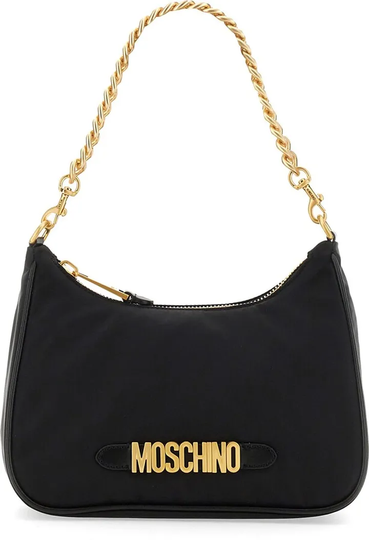 Hobo Bag With Lettering Logo