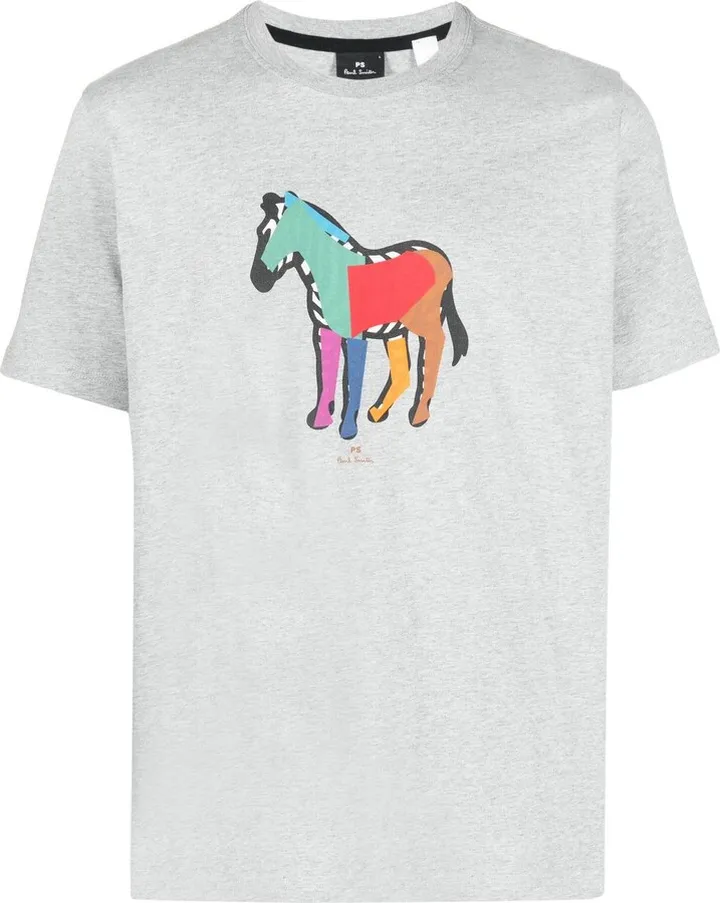 graphic-print cotton T-shirt