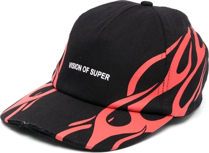 Logo-Lettering Cotton Cap