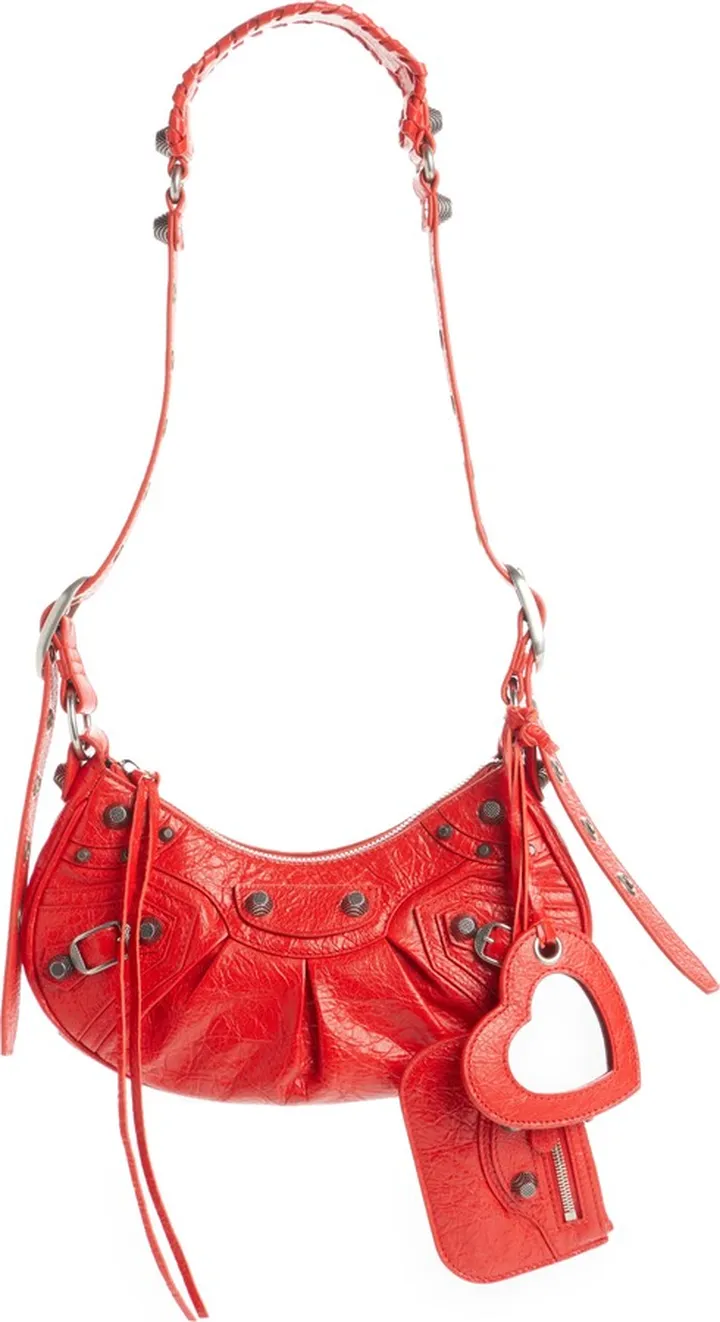 Extra Small Cagole Leather Shoulder Bag