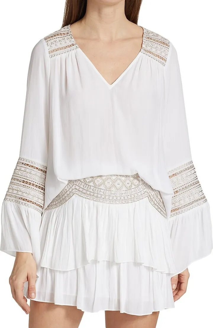 Curtis Embroidered Tunic Top