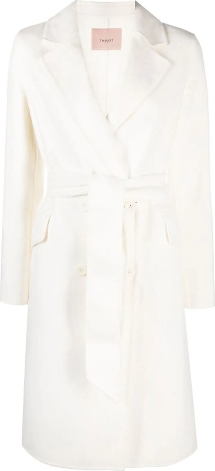 Doubled Wool-Blend Coat
