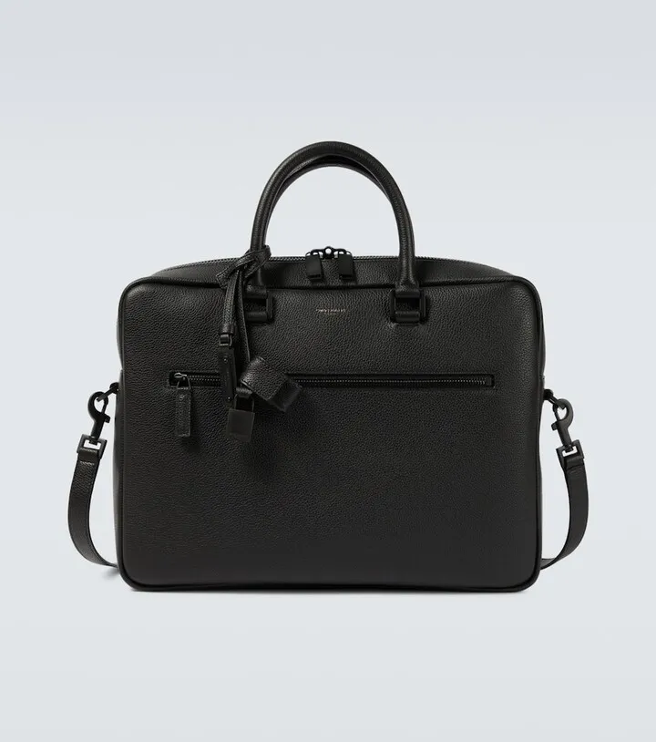 Sac de Jour leather briefcase