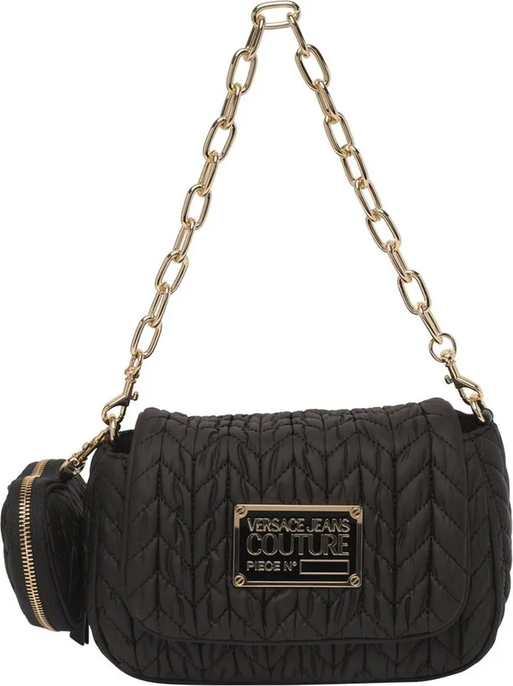 Versace Jeans Couture Matelassé Chain-Linked Shoulder Bag