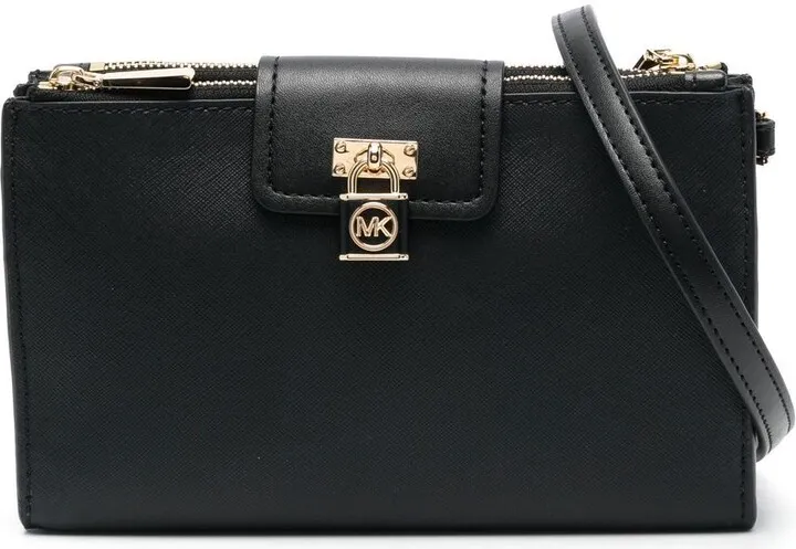 Double-Zip Crossbody Bag
