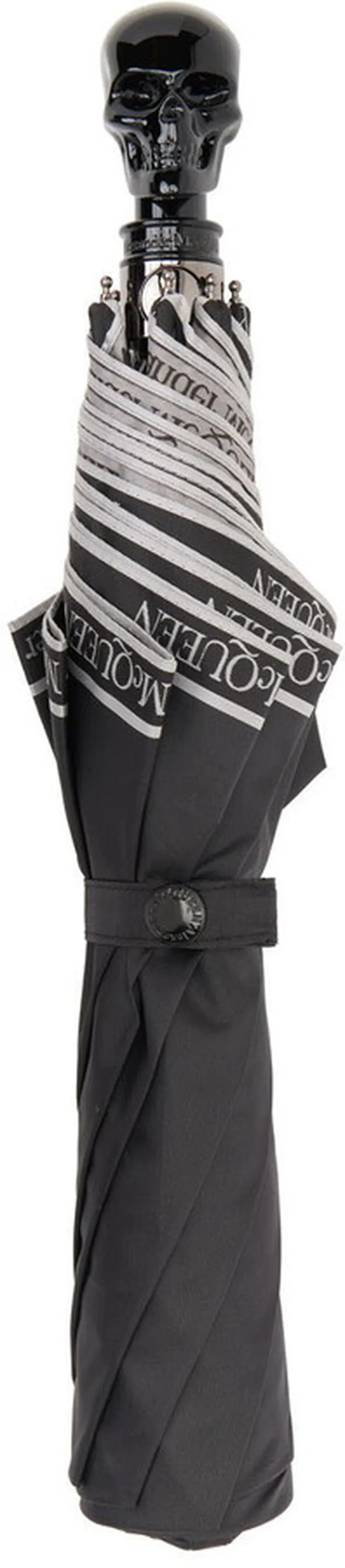 Alexander McQueen Black Selvedge Umbrella