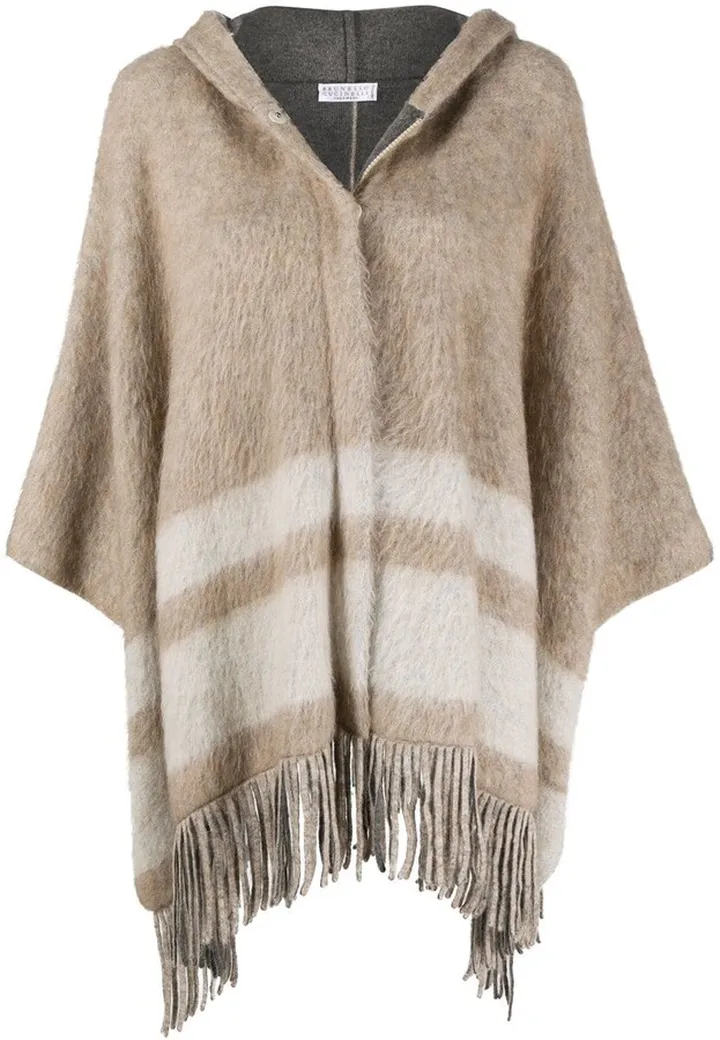 Tassel Trim Cape