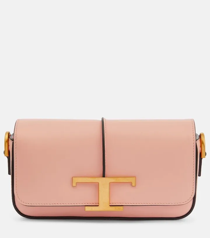 T Timeless Mini leather shoulder bag